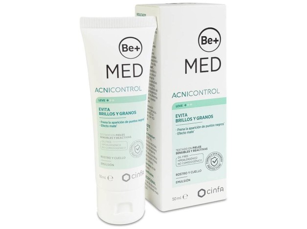 Be+ Emulsión Reguladora Matificante, 50 Ml
