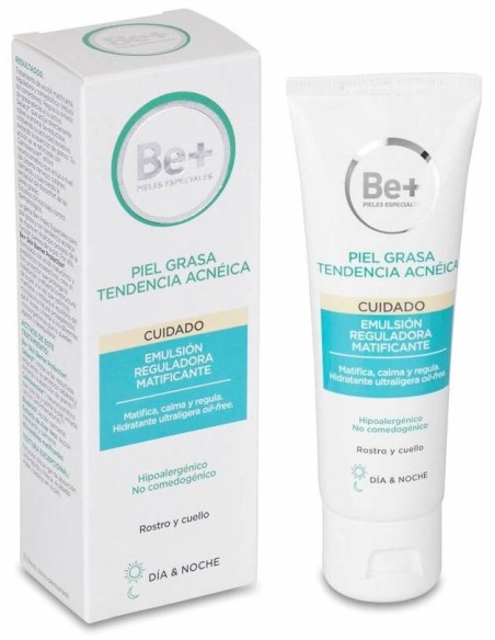 Be+ Emulsión Reguladora Matificante, 50 Ml