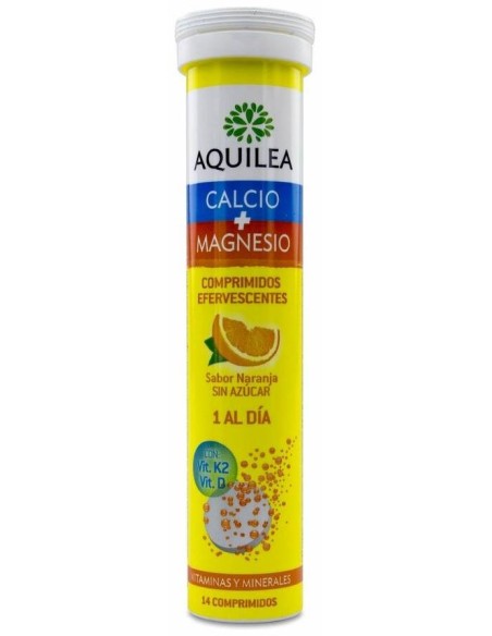 Calcio Y Magnesio 14 Comprimidos Efervescentes