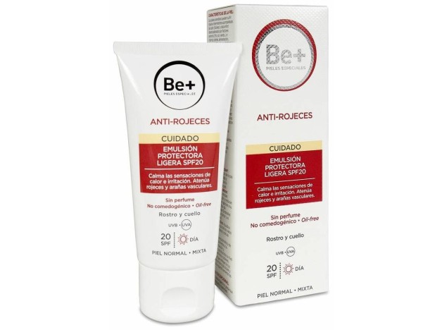 Be+ Anti-Rojeces Emulsión Ligera Spf 20, 50 Ml