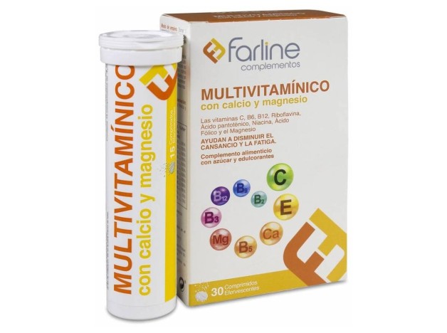 Farline Multivitamínico Efervescente, 30...