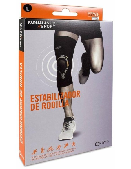 Farmalastic Sport Estabilizador De Rodilla Talla L, 1 Ud