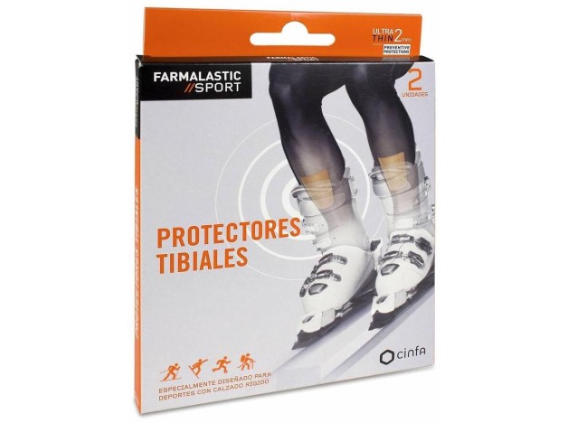 Farmalastic Sport Apósito Protector Tibiales 2Uds
