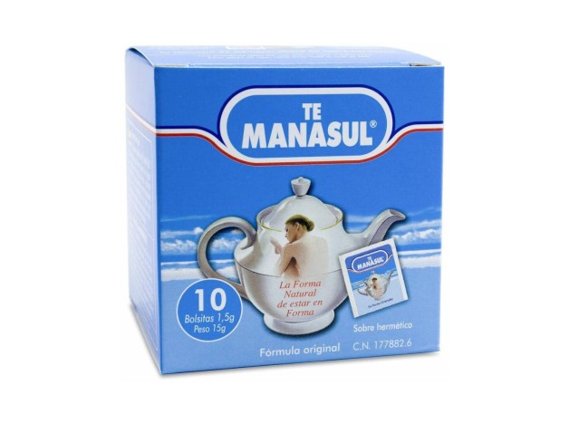 Manasul Té, 10 Bolsas, 10 Sobres