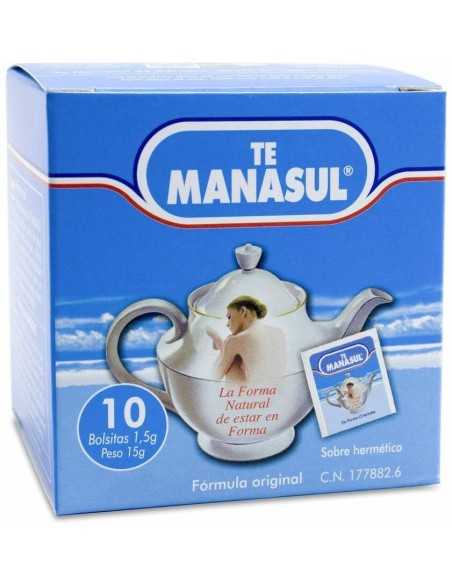 Manasul Té, 10 Bolsas, 10 Sobres