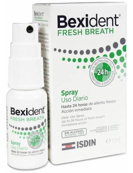 Isdin Bexident Fresh Breath Spray, 15 Ml