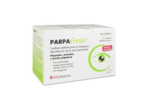 Parpafresh Toallitas Limpieza Párpados 30Uds
