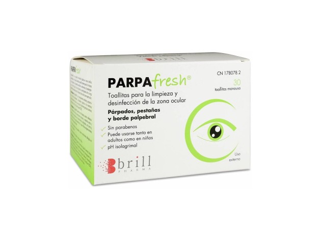 Parpafresh Toallitas Limpieza Párpados 30Uds