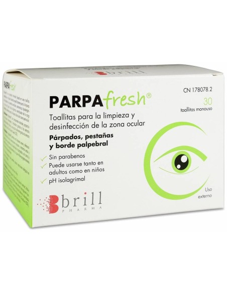Parpafresh Toallitas Limpieza Párpados 30Uds