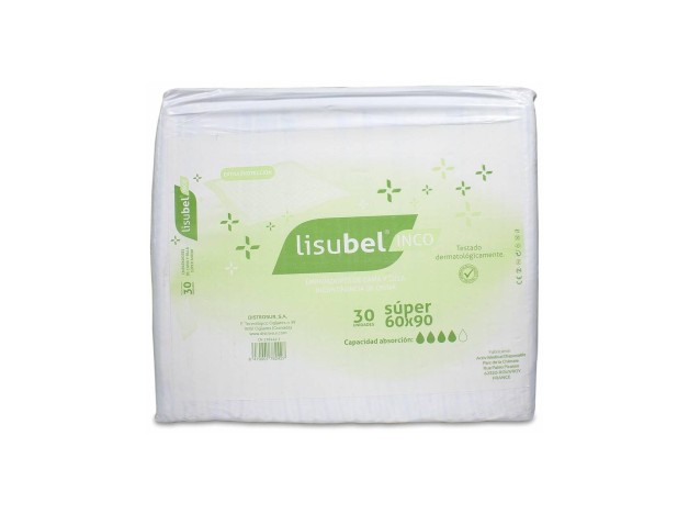 Lisubel Empapador De Cama  Super 60 X 90 30 U