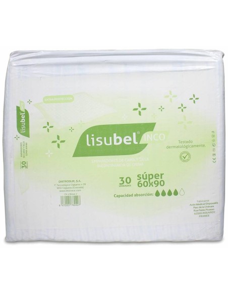 Lisubel Empapador De Cama  Super 60 X 90 30 U