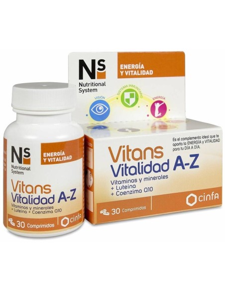 Ns Vitans Vitalidad A-Z, 30 Comprimidos