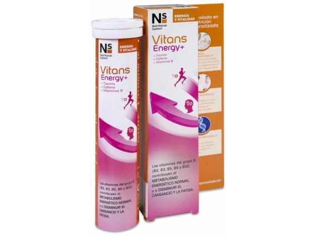 Ns Vitans Energy+, 20 Comprimidos