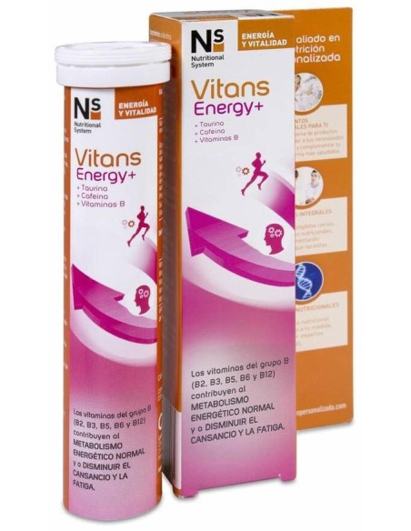 Ns Vitans Energy+, 20 Comprimidos