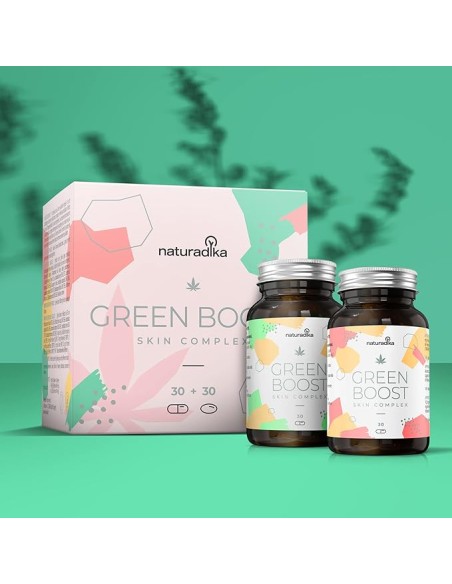 Naturadika Green Boost Skin Complex 30 + 30 Cápsulas