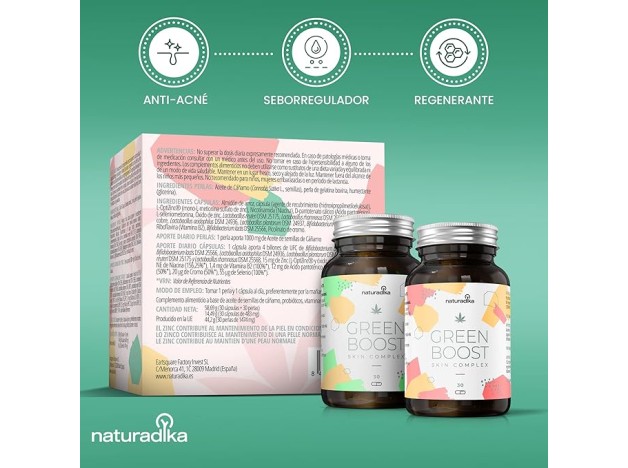 Naturadika Green Boost Skin Complex 30 + 30...