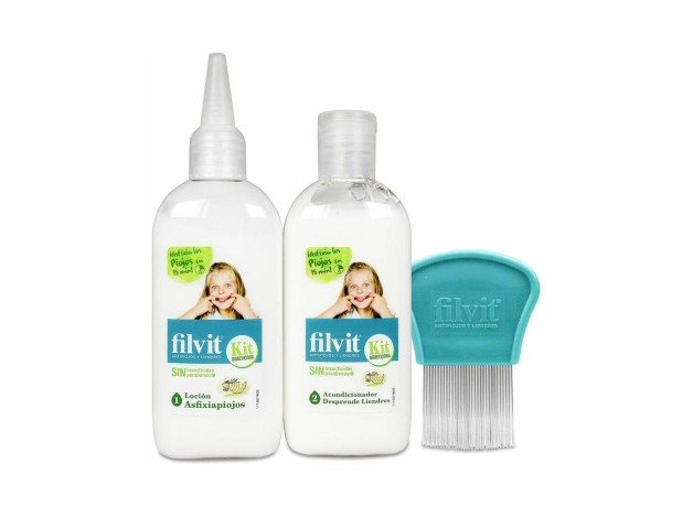 Filvit Kit Antipiojos Loción Dimeticona +...