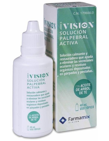 Ivision Solución Palpebral Activa, 40 Ml
