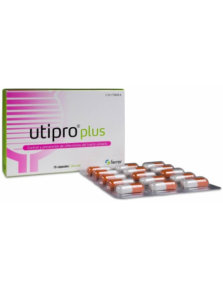 Utipro Plus, 15 Cápsulas