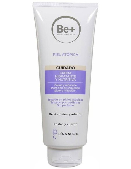 Be+ Piel Atópica Crema Hidratante Y Nutritiva, 400 Ml