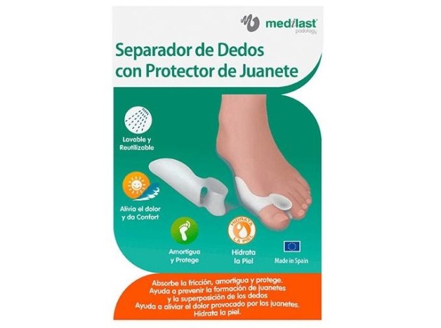 Medilast Separador De Dedos Con Protector De...