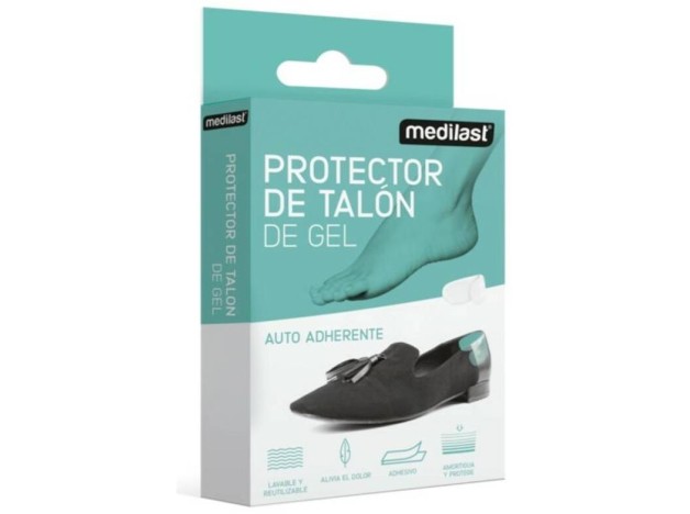 Medilast Protector De Talón De Gel T-Única 1Ud