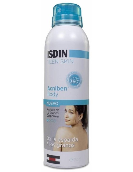 Isdin Teen Skin Acniben Body Reducción De Granos Corporales 150Ml