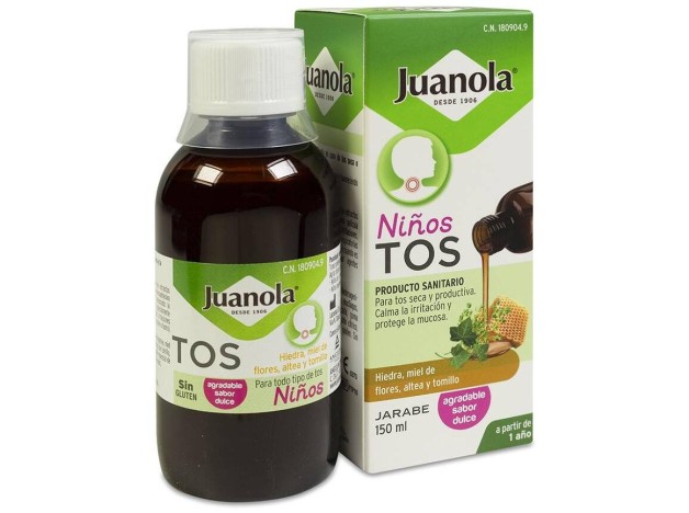 Juanola Tos Jarabe Para Niños, 150 Ml