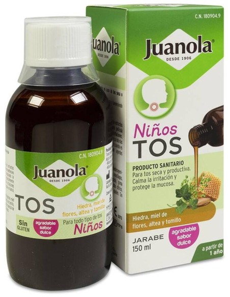 Juanola Tos Jarabe Para Niños, 150 Ml