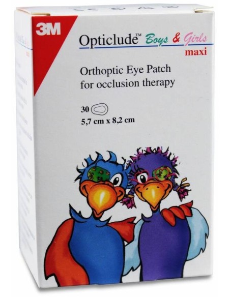 Opticlude Parches Oculares Impresos Grande 30Uds