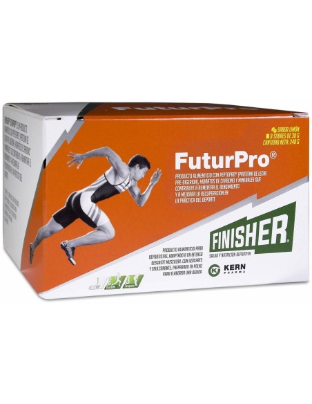 Finisher Futurpro Sabor Limón, 8 Uds
