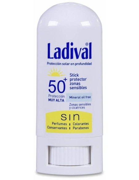 Ladival Stick Zonas Sensibles Spf 50+, 8 G