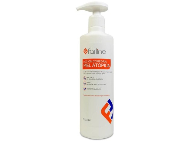 Farline Loción Corporal Piel Atópica, 500 Ml