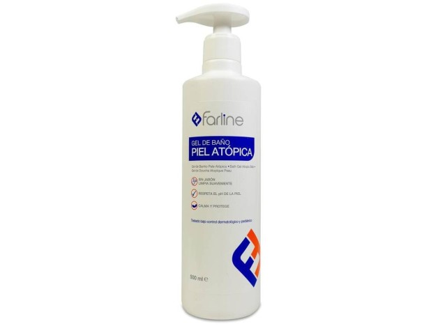 Gel De Banho De Pele Atópica Farline 500 Ml