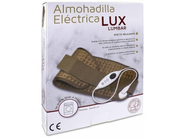 Gran Cruz Almohadilla Eléctrica Lux Lumbar, 1 Ud