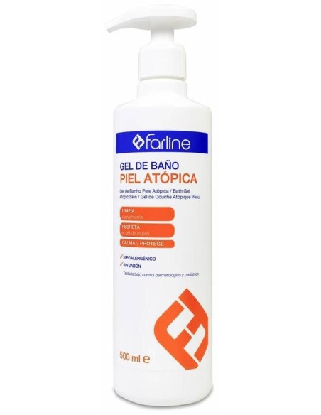 Gel De Banho De Pele Atópica Farline 500 Ml