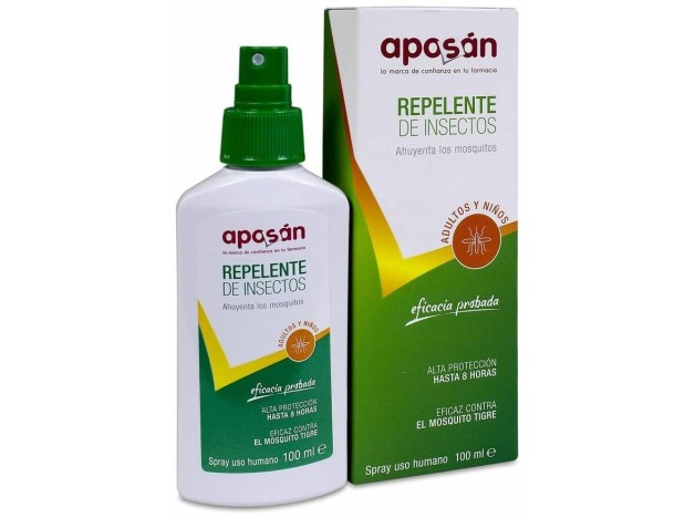Aposán Repelente De Insectos Familar, 100 Ml