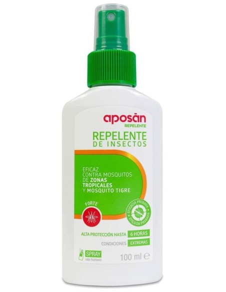Aposán Repelente De Insectos Forte, 100 Ml