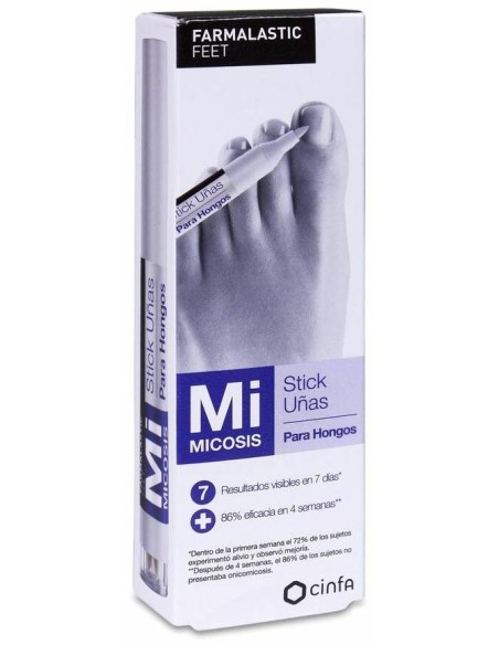 Farmalastic Micosis Stick De Uñas Para Hongos, 4 Ml