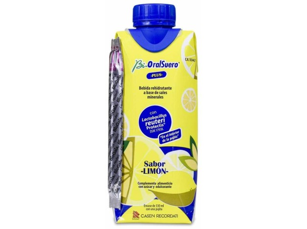 Bi-Oralsuero Sabor Limón, 2 X 300 Ml