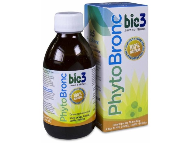 Bio3 Phytbronc Jarabe Niños 100% Natural 210G