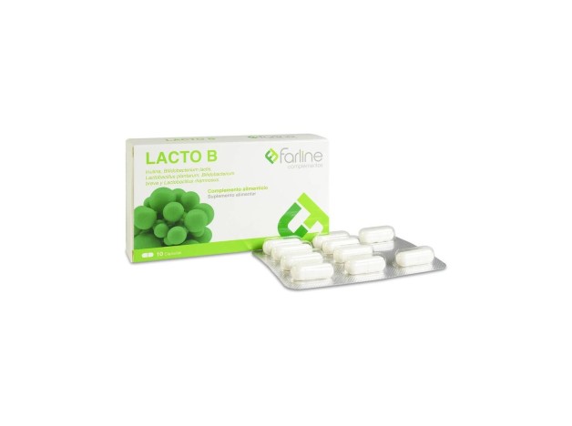 Farline Lacto-B Probiótico, 10 Cápsulas