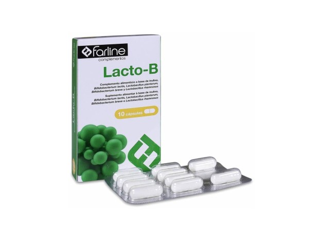 Farline Lacto-B Probiótico, 10 Cápsulas