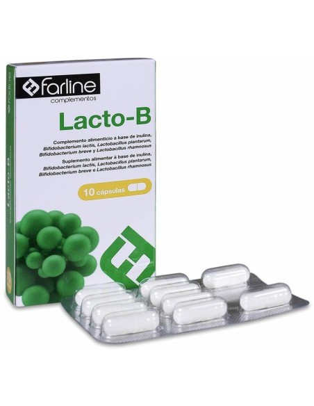 Farline Lacto-B Probiótico, 10 Cápsulas