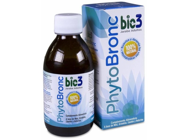 Bio3 Phytbronc Jarabe Adultos 100% Natural 210G
