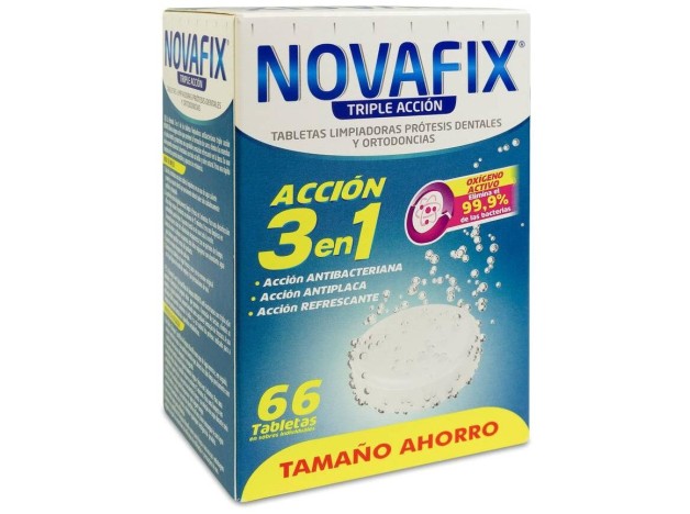 Novafix Tabletas Limpiadoras Triple Accion Limpi