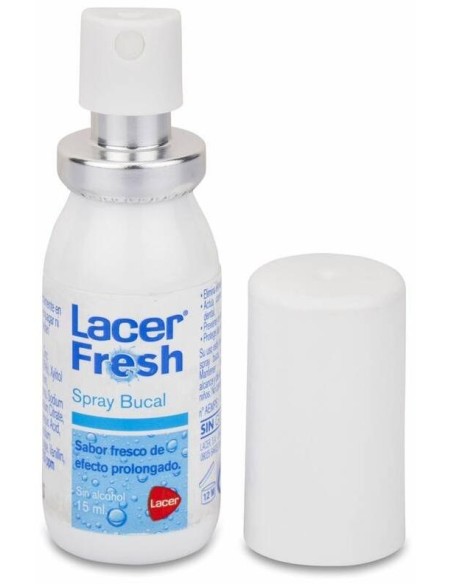 Lacer Lacerfresh Frescor Prolongado Spray Bucal 15Ml