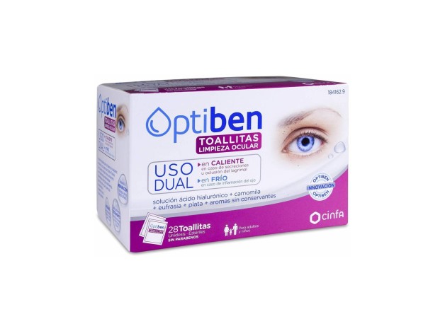 Optiben Toallitas Uso Dual 28 Toallitas