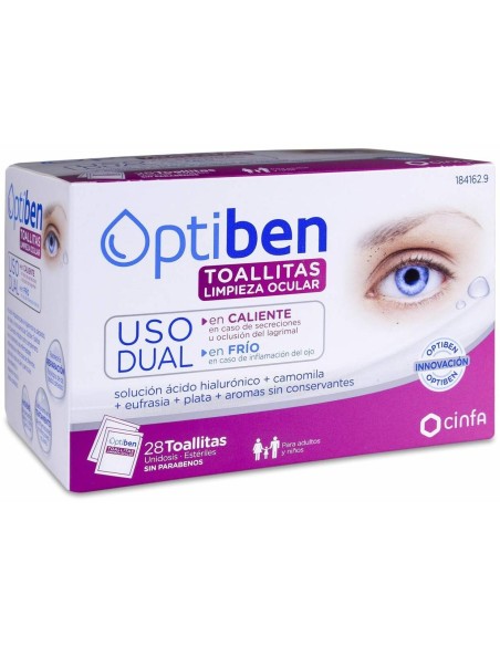 Optiben Toallitas Uso Dual 28 Toallitas