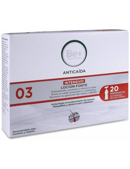 Be+ Anticaida Intensivo Locion Forte Ampollas 20Uds
